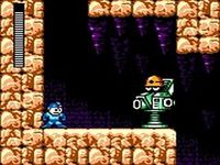 une photo d'Ã©cran de Mega Man (Game Gear) sur Sega Game Gear